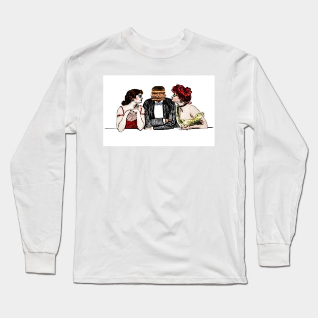 Who Do I Choose? Long Sleeve T-Shirt by PictureNZ